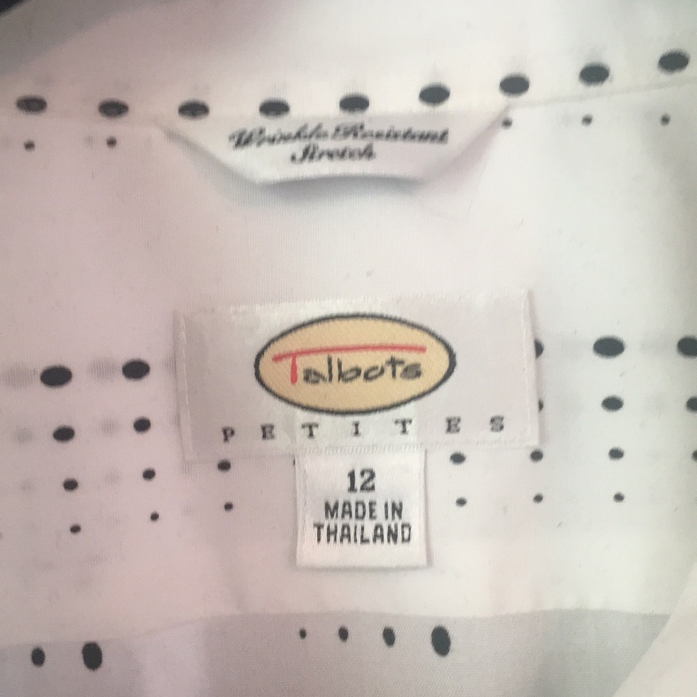 Talbots blouse - Picture 3 of 3
